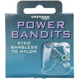POWER BANDITS Drennan Eyed Barbless (8 to 8lb)