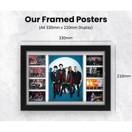 Sum 41 Rock Band Signed Poster Print- Limited Edition Autograph Fan Gift – Collectible Memorabilia Merchandise (Unframed A3 (30x40cm))