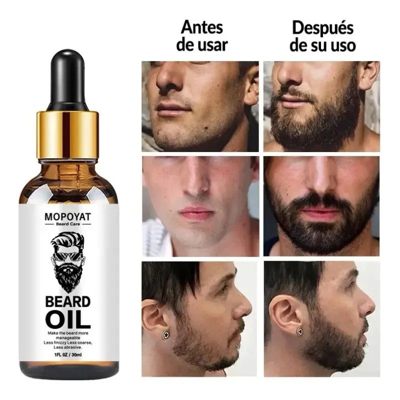 NOT MINOX - Balsamo Para Crecimiento De Barba Media O
