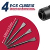 Air hammer, NEU PNEUPACTURE 250mm long barrel air chisel kit,