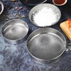 Patelai 2 Pcs Stainless Steel Round Flour Sifter Sieve Fine