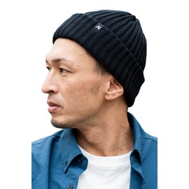 Nakota Organic Cotton Knit Cap, Men's, Women's, 100% Cotton, Ribbed, Watch, All Seasons, Spring, Summer, Knit Hat, Solid Color, Black