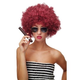 Wig me up Afro Wig, Foxy, Brown, Funky Disco Hair, Tokyo PW0011