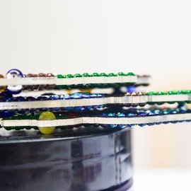 OKUGAIYA Diamond Painting Set Hanging Pendant Craft 2 Pieces DIY Special Shaped Drill Crystal Light Window Wind Chimes Jewellery Kit Art Mosaic Decoration B