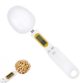 Digital Measuring Spoon, Weighing Spoon, Electronic Measuring Spoon Scale 500g/0.1g High Precision with LCD Screen Display,Removable Washable Mini Kitchen Scales for Baking & Kitchen Gadgets
