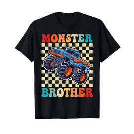 Monster Truck Brother Family Matching Monster Truck Lovers T-Shirt