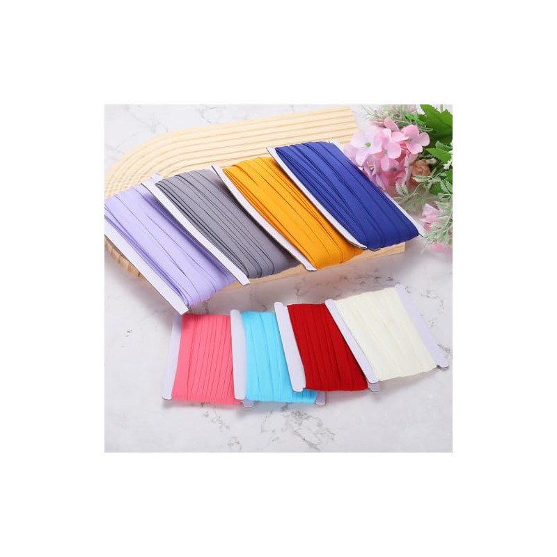 MECCANIXITY 1/2 Inch Double Fold Bias Tape Continuous Bulk Cotton