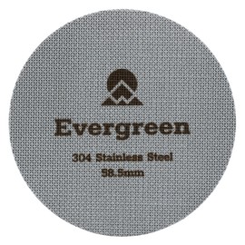 Evergreen Coffee - Espresso Puck Screen | Contact Shower Screen | Professional 304 Stainless Steel | 1.7mm Thickness | Compatible With Breville Oracle, Dual Boiler, All Commercial Machines (58.5mm)
