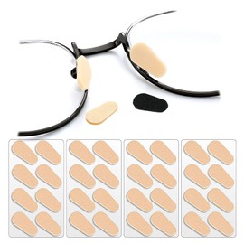 RIYUMY Nose Pads, Sponge, Anti-Slip, Thick Nose Pad, Anti-Slip Type, Anti-Slip Nose Pad, Anti-Slip Glasses Nose Pads, Soft Glasses, Sunglasses, Glasses Nose Pads, Nosepads, No Traces on Nose, Comfort,