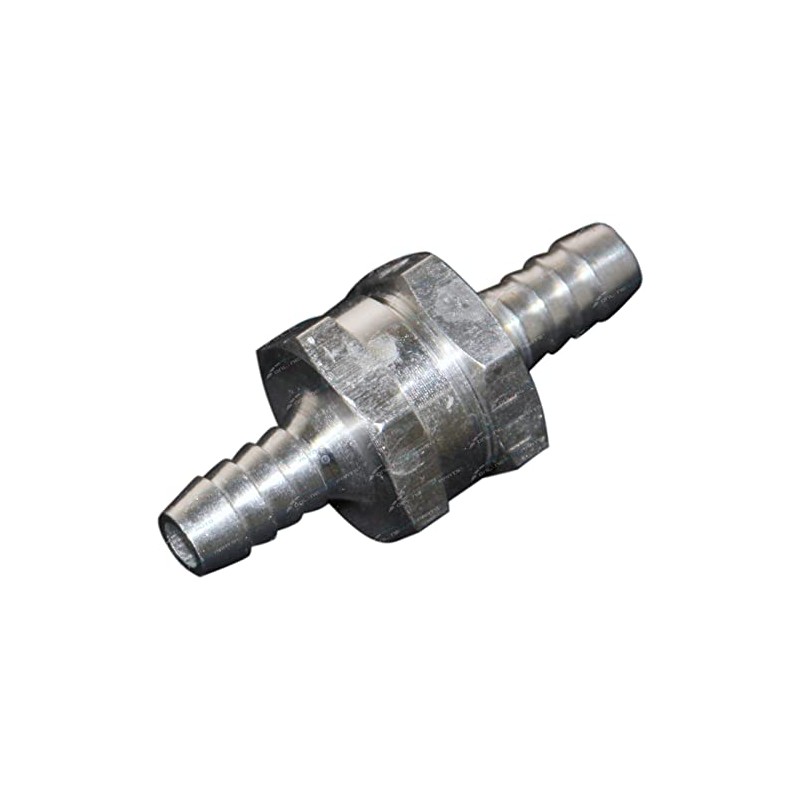 Aluminium 12mm 1/2" One Way Non Return Check Valve Fuel
