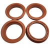 4x Borbet Original Centring Rings 72.5 to 57.1 Compatible with