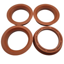 4x Borbet Original Centring Rings 72.5 to 57.1 Compatible with Borbet Rims 72 5 57 1-72.5-57.1