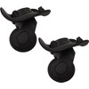 Pack of 2 Luggage Wheels Replacement Wheels Luggage Swivel Castors