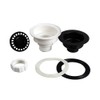 Sknrlko Kitchen Sink Drain Assembly Kitchen Sink Drain Plastic Kitchen