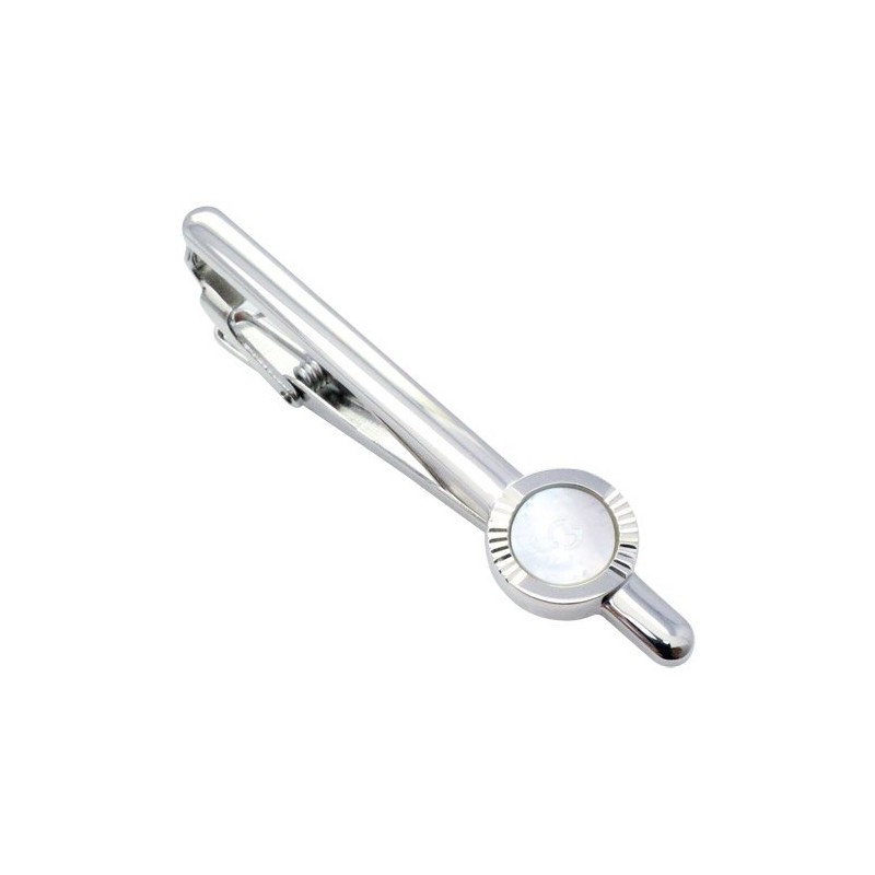 Mila Schon Mira, Sean round mother of pearl tie clip