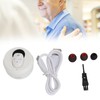 Elderly Digital Sound Aids Rechargeable Mini Silicone Earplug Noise Cancelling