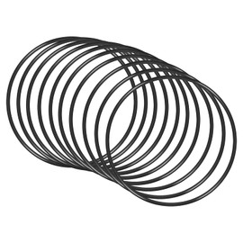 QUARKZMAN Nitrile Gomma O-Ring 75mm x 71mm x 2mm Guarnizioni di Tenuta Anelli Rubinetti Rotondo Guarnizione Rondella per Rubinetto Idraulica Riparazione Sigillatura Connessione, 10 Pezzi