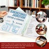 Fyess 15Pack 3 Hole Punch Clear Plastic Document Folders,Organized Up