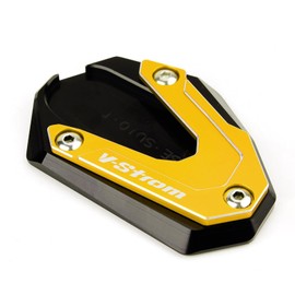 ZESIDIMO Motorcycle Stand Extension Side Support Plate for Suzuki Vstrom 800DE 1000DE V Strom 1000 1050 XT DL1000 V-STROM 1050/XT DL1050 2014-2022 Accessories (Gold)