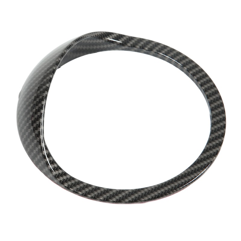 Motorcycle Speedometer Intrument Gauge Bezel Cover Trim Carbon Fiber Style