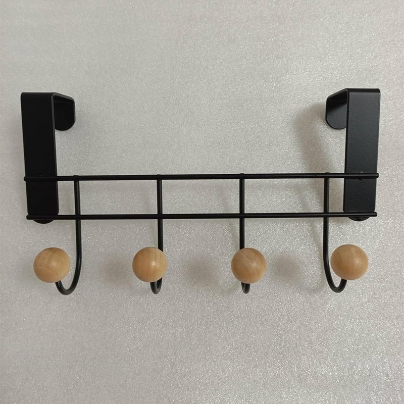 Gancho para Puerta Organizador de Espacio 4cm Resistente para Ropa