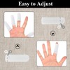 100PCS Cotton Finger Protectors,Finger Cots,Thumb Bandage,Finger Bandages Tubular,Finger Stall,Thumb Protector,Finger