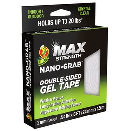 Duck Tape Max Strength® Nano Grab™ Gel Double Sided Tape