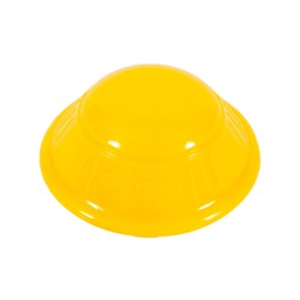 Dycem 50-1651Y Non-Slip Cone-Shaped Bottle Opener, Yellow