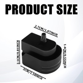 KUQUTIDY 2PCS Tailgate Bushing Compatible with Chevy Silverado 1500 2500HD 3500HD, GMC Sierra 1500 2500 HD 3500 HD, Rear Right Passenger Side Tailgate Hinge Insert Kit Replacement Parts 84331136