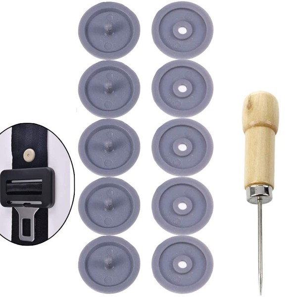 Y-Axis Y-Axis 5 x Seat Belt Button Buckle Clip Stop