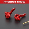 RCAWD RC hub carrier,Alloy Steering hub carrier Blocks for 1/10