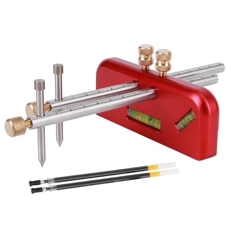 Woodworking Marking Gauge, Aluminum Alloy Scribe Tool Scribing Tool Easy
