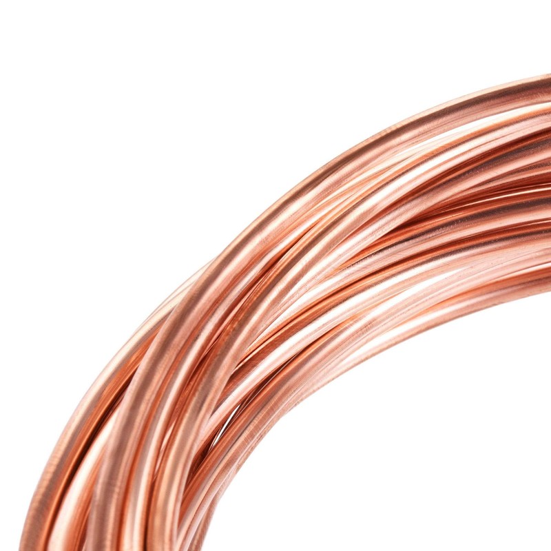 DEWIN Copper Pipe, 2 Metres Soft Copper Pipe Soft Copper