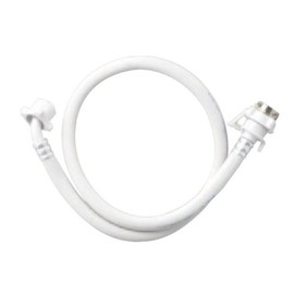 SANEI PT17-1A-1.5M Automatic Washing Machine Water Supply Hose, Length 5.9 ft (1.5 m), Includes Entrance, One-touch Connection, Brim, Shedding Prevention