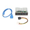 Front Panel USB 3.1 Hub 3.25in 10Gbps 4 Downstream Ports