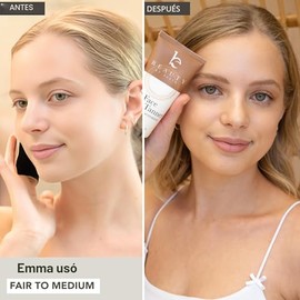 Bronceador facial - Fabricado en Estados Unidos con ingredientes naturales y orgánicos, loción autobronceadora facial gradual para un bronceado falso 