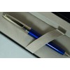 Sheaffer Prelude Signature Sapphire Blue Barrel and Palladium cap Ballpoint
