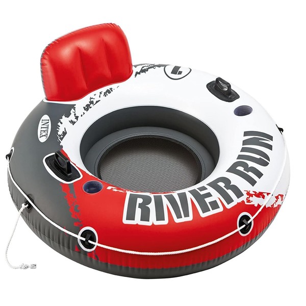 Intex Red River Run 1 Inflatable Floating Lake Tube Fire Edition 53" Diameter
