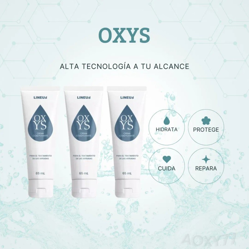 Crema Oxys Antiarrugas 65ml Uso Día/noche 3 Unidades Todo Tipo