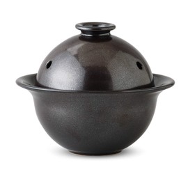 電子レンジで煮物料理！ 有田焼　鉄砂　煮るクック（レシピ付） ama-762935