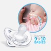 Chicco Chupete de silicona suave, Transparente, 0-6 Month