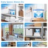 Moismile Moisture Absorbers 12 Pack, Fragrance-Free Closet Dehumidifier for Bathroom,
