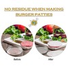 Burger Paper Round Parchment Paper 15 cm Non-Stick Paper for