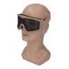 Safety Goggles Breathable Shock Resistant Iron Mesh Patterned Wind Sand