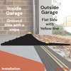 10Ft/3M Garage Threshold Seal Strip. Weatherproof EPDM Rubber Strip Replacement