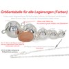 My Home Crystal - Ball Magnetic Clasp, Chain Extension 925