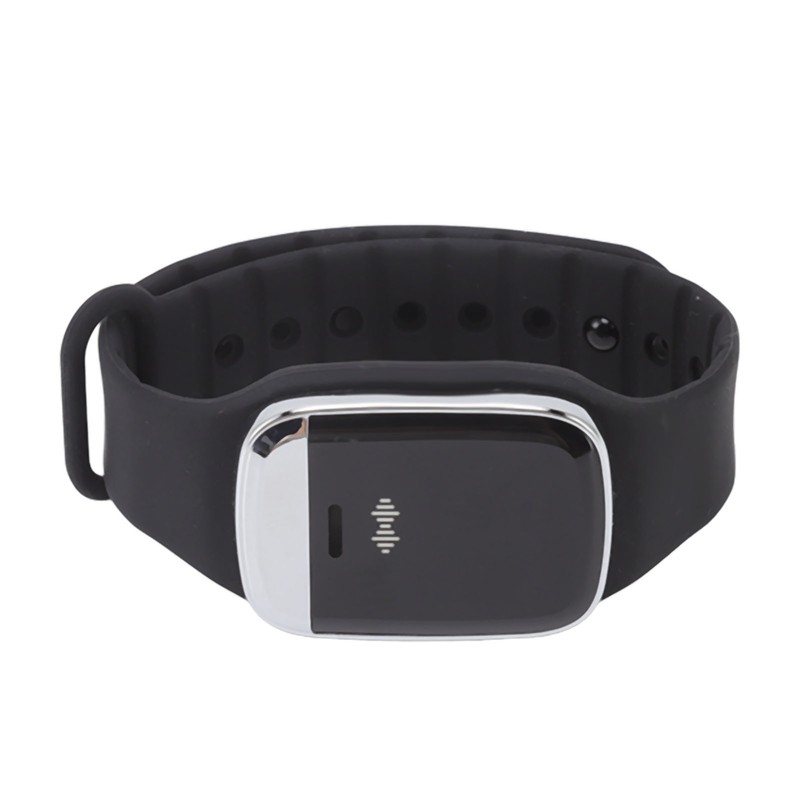 Ultrasonic Mosquito Repellent Bracelet Watch Temperature Detection USB Rechargeable Mosquito
