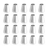 sourcing map 36Pcs Alloy Bell End Stoppers, 12.5mm x 10mm