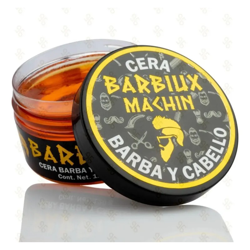 Kit De Cera Para Peinar Cabello Barba Hombre Barber 6