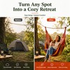 Portable Hanging Hammock Chair for Relaxation – Cotton Rope Swing
